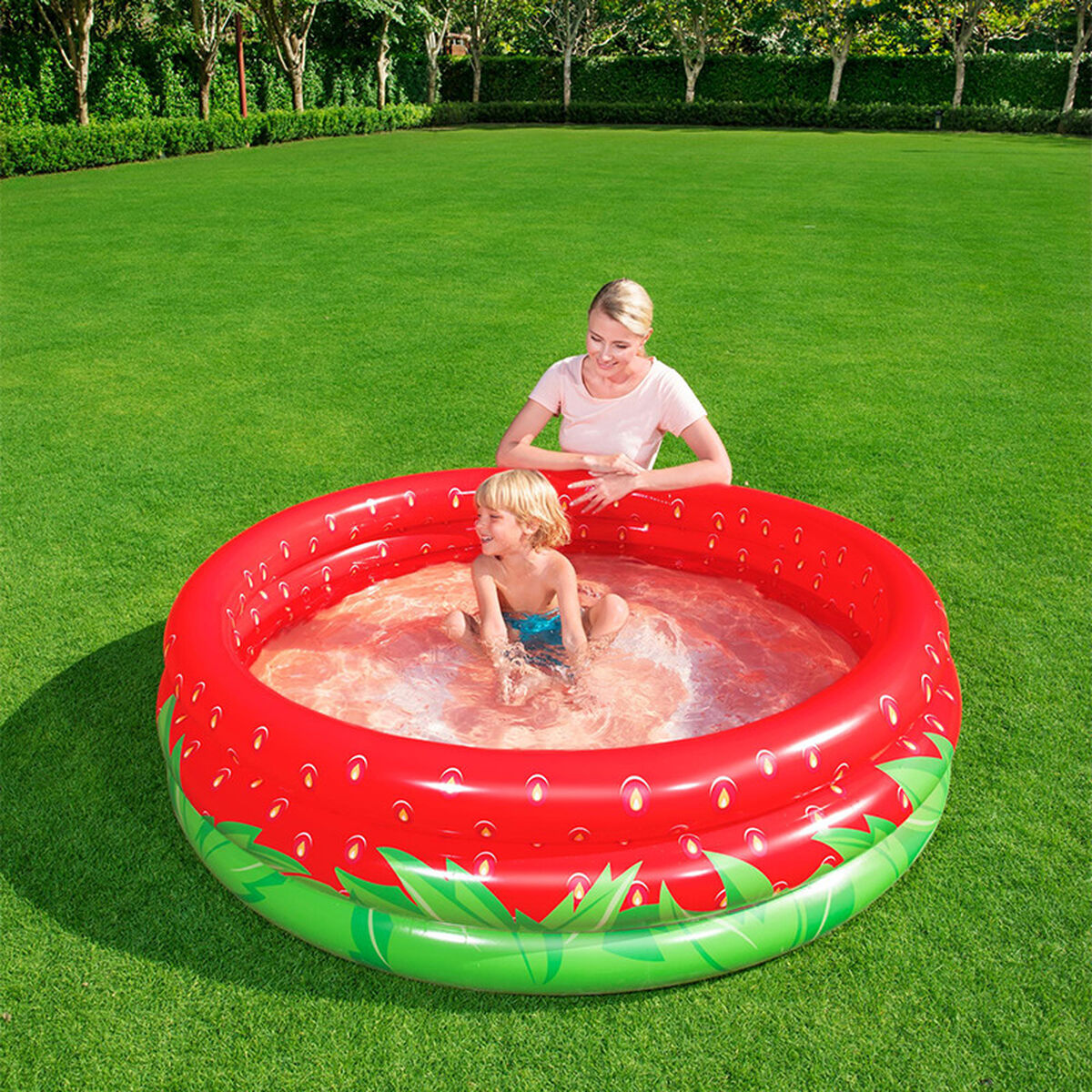 Bestway Inflatable Paddling Pool For Children Bestway Strawberry 168 X 38 Cm