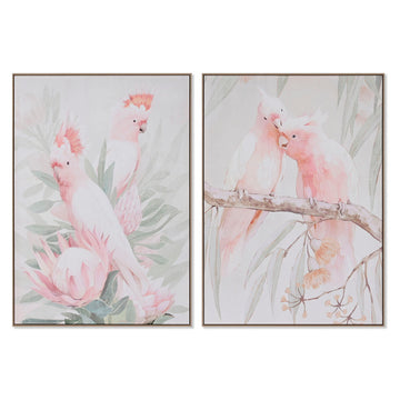 Canvas Home ESPRIT polystyrene Canvas 100 x 4 x 140 cm
