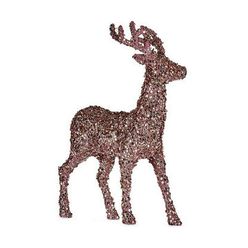 Christmas Reindeer Krist+ Pink Golden Reindeer 15 x 45 x 30 cm