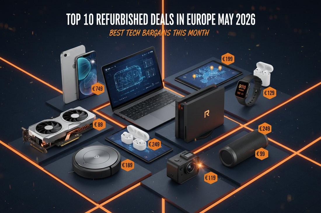 Top 10 Refurbished Deals in Europe May 2026 – Best Tech Bargains This Month