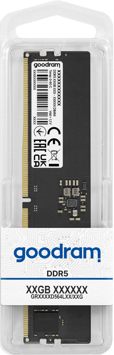 Goodram Memory DDR5 GR4800D564L40S/16G 16GB DDR5 4800MHZ 1,1V CL40 — image 1