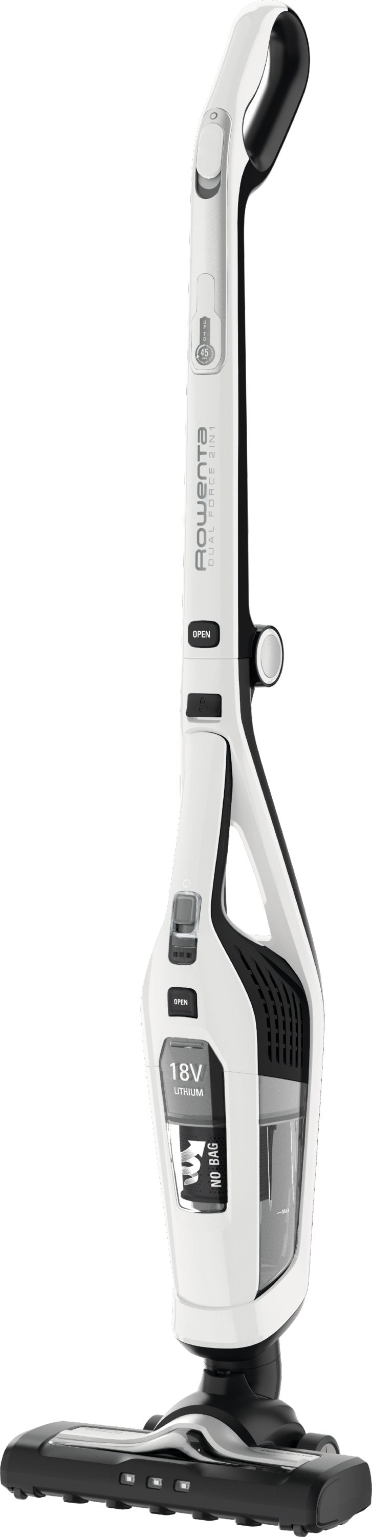 Rowenta Vacuum Cleaner Broom Dual Force 2 1 RH6737