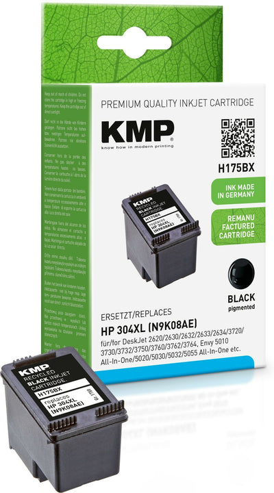 Kmp Ink Compatible HP 304 XL Black H175BX N9K08AE — image 1