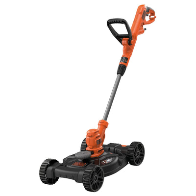 Black + Decker Set Multicortadora 3 1 BESTA530CM-QS, Lawnmower Orange/Black 550W, Included Chasis Lawnmower BE — image 1