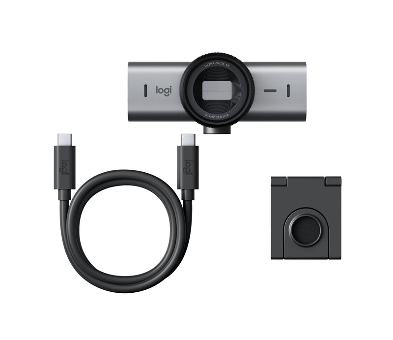 Logitech Camera Web Mx Brio 3840 X 2160 Pixels USB 3.2 Gen 1 (3.1 Gen 1) Graphite