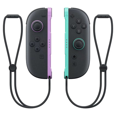 Nintendo Joy- With 2 2-PIECE Set Lavender/Light Green Controller — image 1