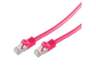 Shiverpeaks RJ45 Network Cable S FTP, CAT.7 Lszh 15M Magenta