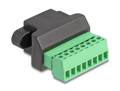 Delock 66589 Adapter RJ45 Female a Bloque Terminals Installation 8 Pines 2 Pieces — image 1