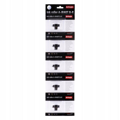 Activejet Set 5 Rodillos Colour A-IR40T (reemplazo Epson IR40T - Supreme - Black Red 5 Pieces — image 1