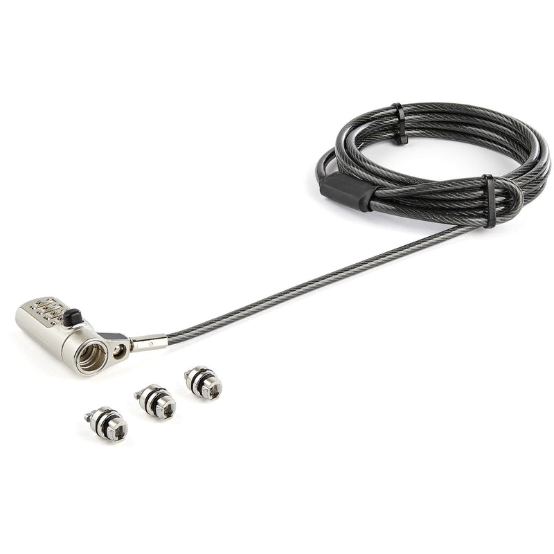 Cable Security K-slot Nano 2M (6.6 Ft.) Laptop Cable Lockcabl 4-DIGIT K-slot Nano Wedge