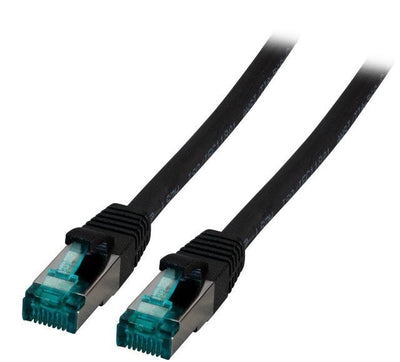 Efb RJ45 Network Cable S/FTP, CAT.6A, Lszh, 0,25M, Black — image 1