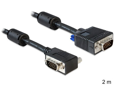 Delock Cable Svga 2M Macho-macho Angular — image 1