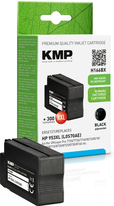 Kmp Cartridge HP 953XL (L0S07AE) Comp. Black 2300 S. H166BX — image 1