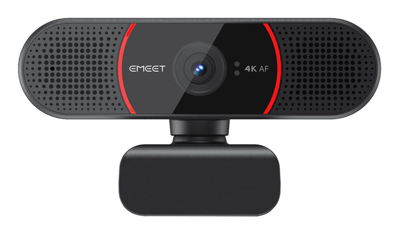Emeet C960 4K Black/Red Autoenfoque Microphone Webcam