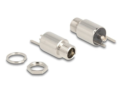 Delock Connector DC 5,5 X 2,1MM Female - Rund 20V / 10A — image 1