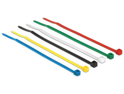 Delock 18627 Cable Ties Cables Colours L 100 X W 2,5MM 100 Pieces Surtido — image 1