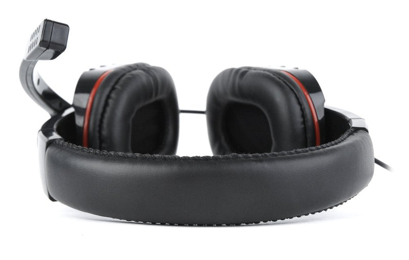 Gembird Headphones GHS-402 Diadema With Microphone Black/Red