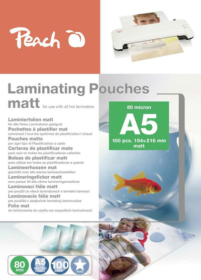Peach S-PP580-30 Plastificador 100 Pieces — image 1