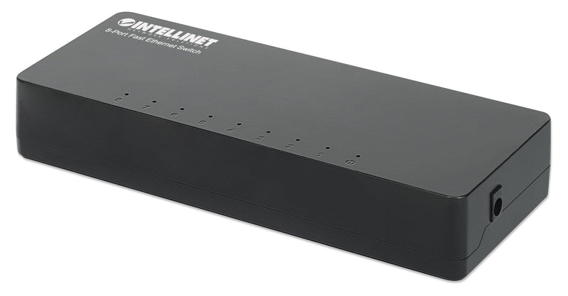 Intellinet 561730 Switch 8P Fast Ethernet (10/100) Black