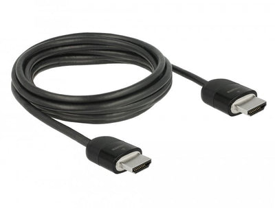 Delock 84965 HDMI Cable 3M HDMI Type a Standard Black — image 1