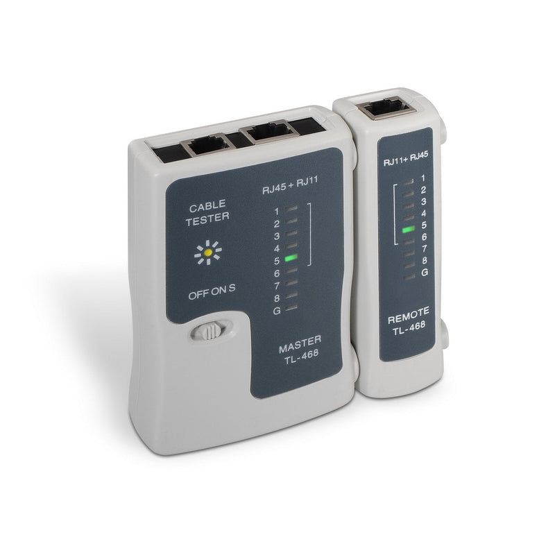 Aisens Tester Cable RJ11/RJ12/RJ45 Includes Case Protection A142-0312