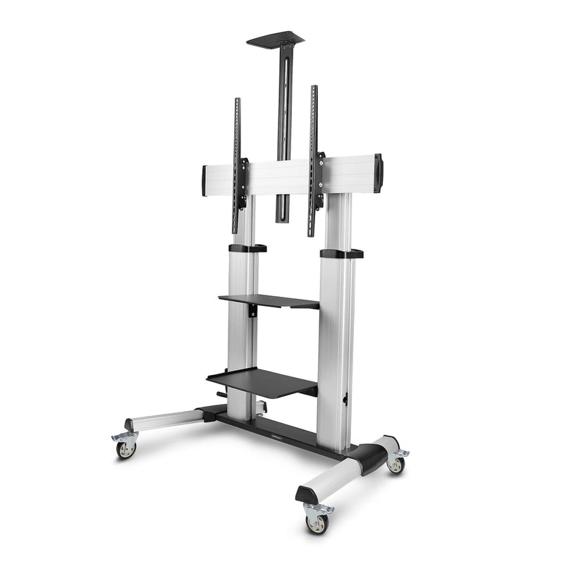 StarTech.com 1110C-MOBILE-TV-CART Stand TV 2,54M (100) Black Silver