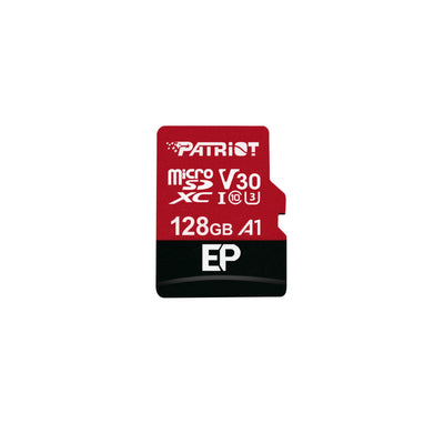 Patriot Micro-sd 128GB Ep Series Sdxc V30, 100MBS/80MBS — image 1