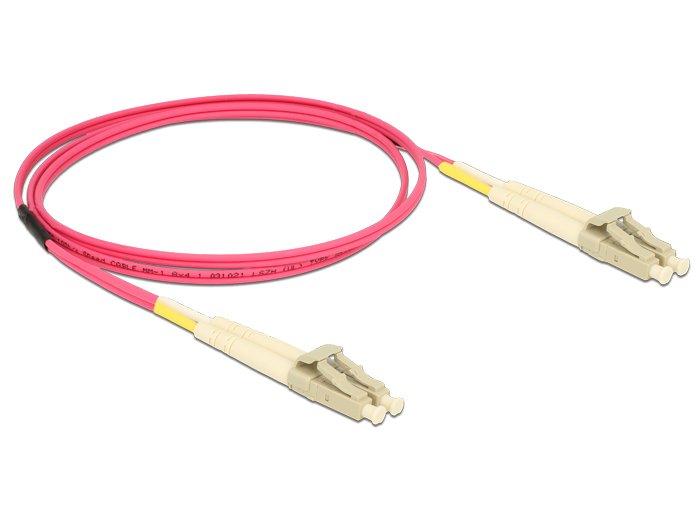 Delock Cable Fibre Optic Lc / Lc Multimode OM4 1M