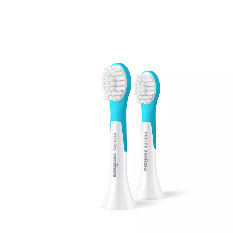 Philips HX6032 90 Sonicare For KIDS3 + Replacement Brush Heads, 2 Pcs, White Blue