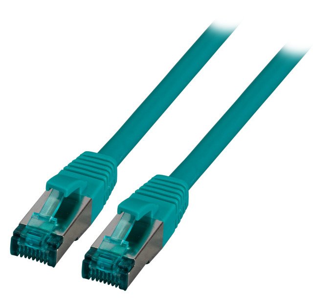 Efb RJ45 Network Cable S/FTP, CAT.6A, Lszh, 5M, Green