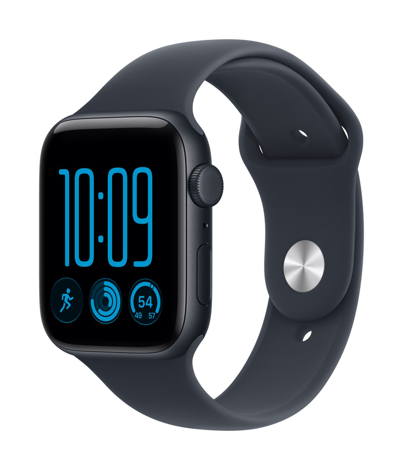 Apple Watch Se 3 GPS + Cellular 44MM Midnight Aluminium Case With Navy Blue Sport Band - M L