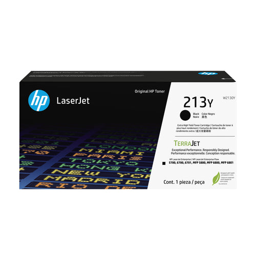 HP Toner 213Y Black Laserjet Toner Cartridge — image 1