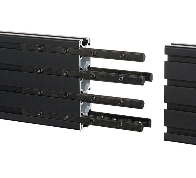 B-tech BT8390-EXT/B Accesorio Stand Screen Señalización Raíl Assembly