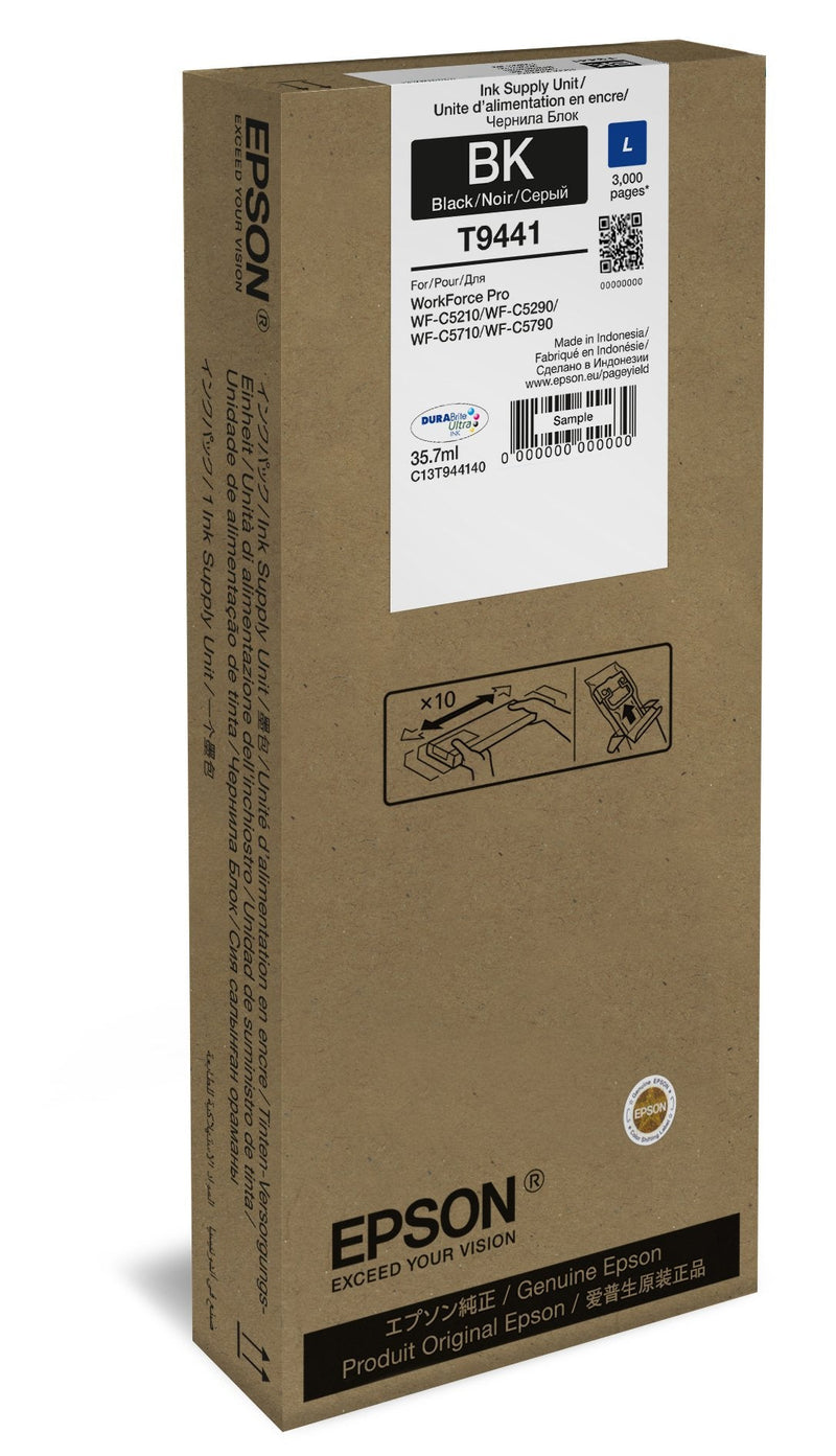 Epson Genuine Ink T9441 Black
