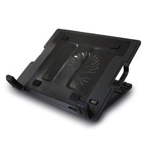 Laptop Stand, With Fan, 5 Positions Height Adjustable, 2-PORT Hub — image 1