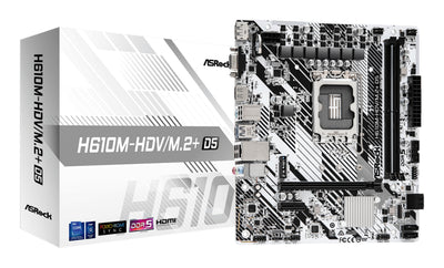 Asrock H610M-HDV/M.2+ D5 Intel H610 Lga 1700 microATX — image 1