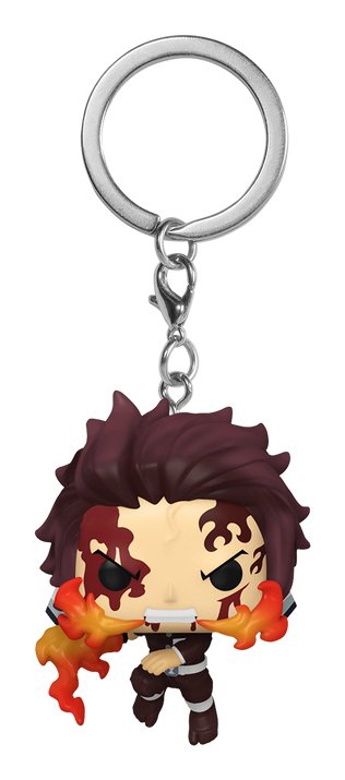 Keyring Pocket Pop Keychain Demon Slayer Kimetsu No Yaiba Tanjiro Kamado — image 1