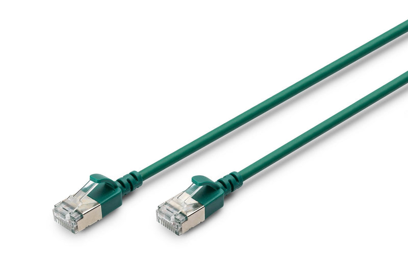 Digitus Network Cable CAT.6A F FTP Slim 3,00M Verde