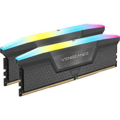 Corsair RAM Vengeance RGB DDR5 6000MHZ 64GB 2X32GB CL30 Memory Dual AMD Expo And Intel Xmp — image 1