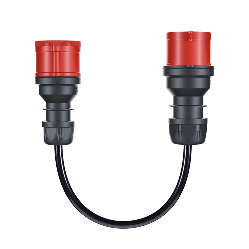 Adapter Go- And Gemini Flex 11KW, Cee Red Power Trifásica 16A Cee Red 32A Black 30CM) CH-04-32