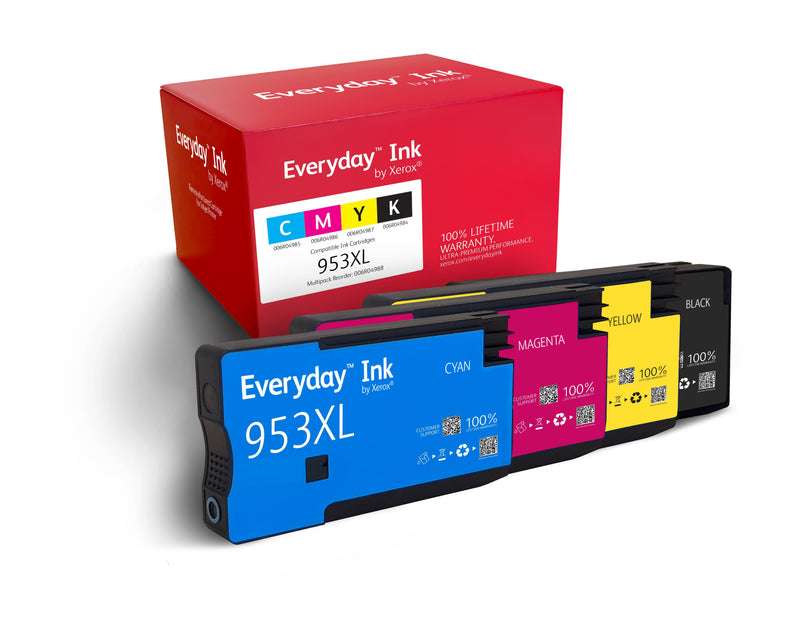 Xerox Ink Everyday™ Multipack Compatible With HP HP953XL (HP953XL Multipack), Capacity High