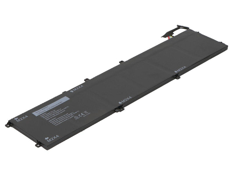 2-POWER Battery 11.4V 7300MAH Dell Xps 15 7590 CBP3709A