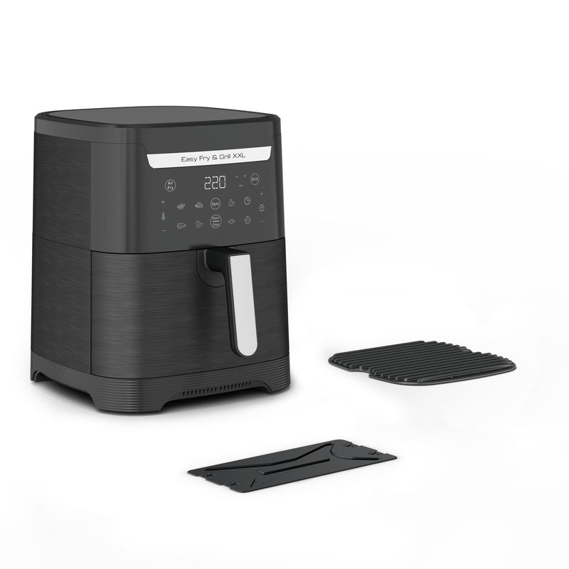 Tefal EY8018 Easy Fry & Grill XXL Heiáluftfritteuse Schw