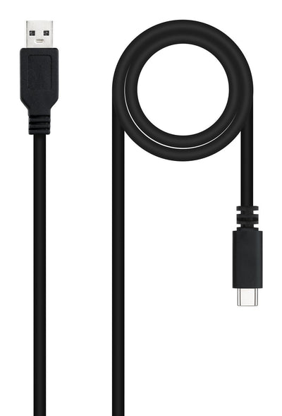 Nanocable USB Cable -c 2.0 Male a USB-A Male 0.50M — image 1