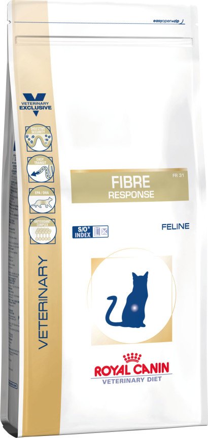 Royal Canin Gastrointestinal Fibre Response Comida Seca Gatos Aves Corral 2KG