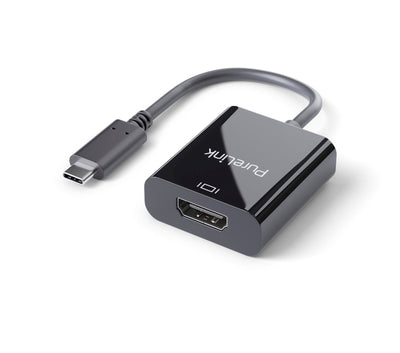 Purelink Adapter USB-C a HDMI - 4K60 - Iseries - Black - 0.10M — image 1