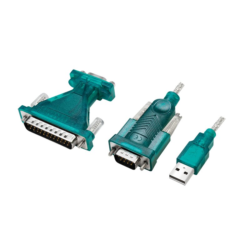 Logilink UA0042B USB 2.0 USB Cable -a M To DB9 M + DB25 M WIN11 1.3M