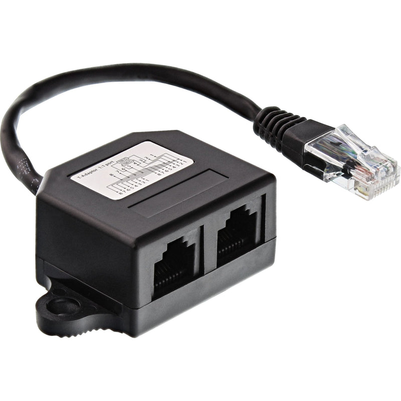 Inline Repartidor ISDN , 1 - 2, 0,15M, With Resistencias