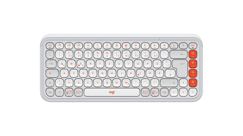 Logitech Keyboard Pop Icon Keys Wireless White (920-013060) — image 1