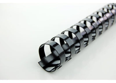 Gbc Canutillo Plastic 10MM Black Box 100) — image 1